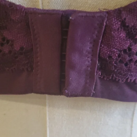 Victoria's Secret Deep Purple Lace Bra - Picture 5 of 14